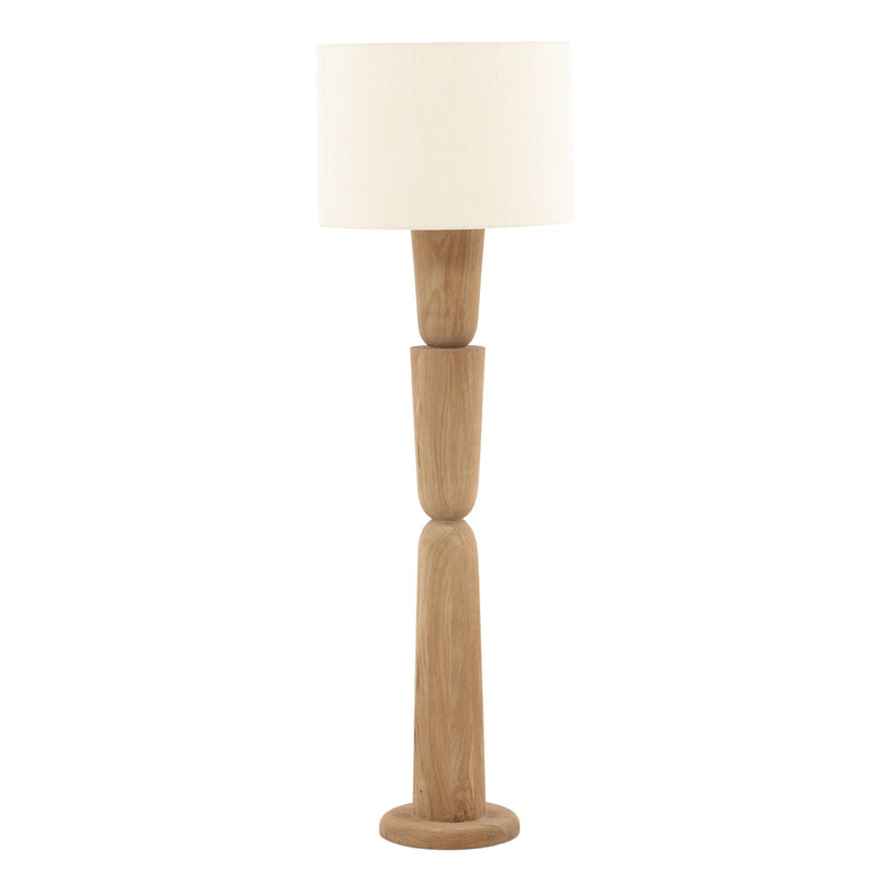 Glenridge - Floor Lamp - Light Brown And Natural