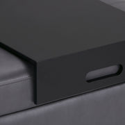 Oregon - Contemporary Storage Ottoman Bench With Tray - R&R Furniture Gallery (Fountain Valley, CA)