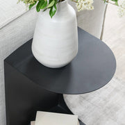 Cote - 16" Metal Accent Table - Black - R&R Furniture Gallery (Fountain Valley, CA)