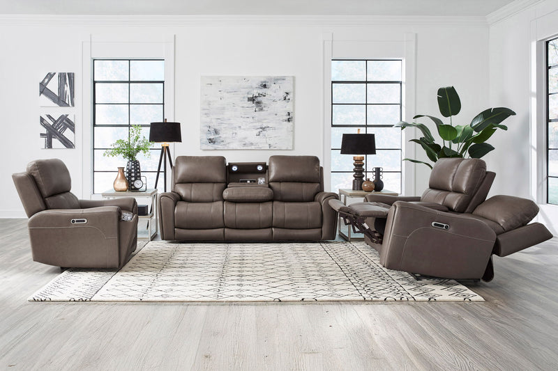 Hancock - Zero Gravity Power Reclining Sofa Set