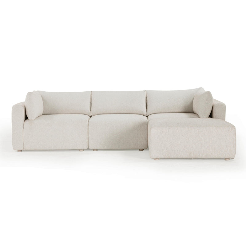 Hangover - Outdoor Modular Sectional - Cream - R&R Furniture Gallery (Fountain Valley, CA)