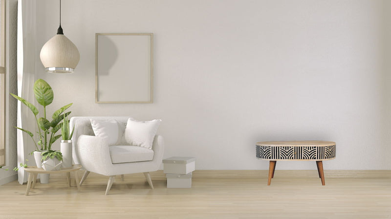 Inlay - Edessa Bone Table - R&R Furniture Gallery (Fountain Valley, CA)