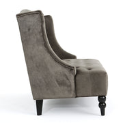 Nurturing - Upholstered Loveseat With Wing Back And Diamond Tufting - R&R Furniture Gallery (Fountain Valley, CA)