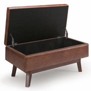 Owen - Upholstered Rectangular Storage Ottoman - R&R Furniture Gallery (Fountain Valley, CA)