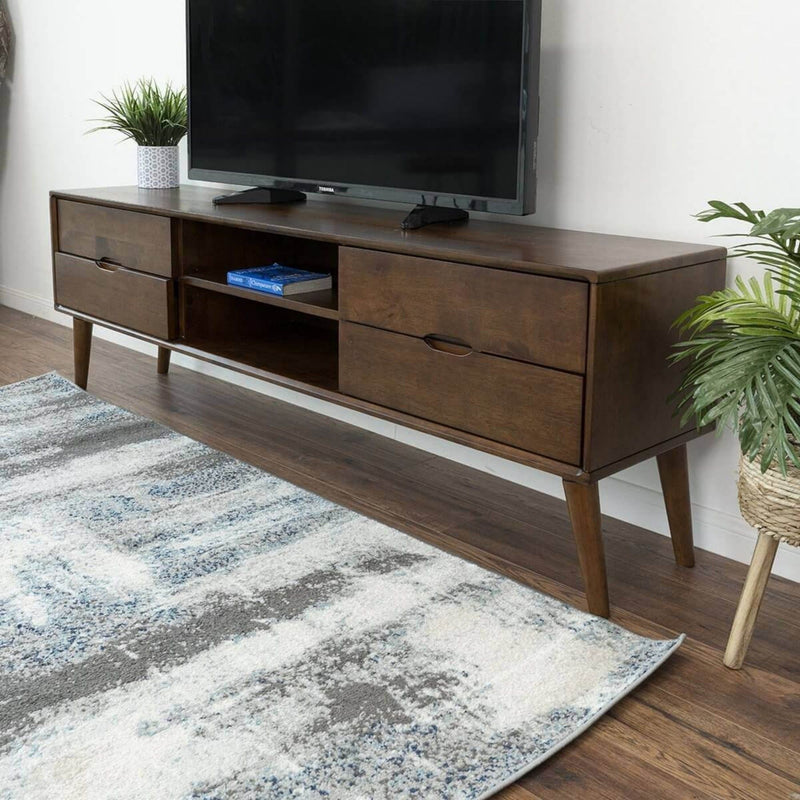 Adrian - TV Stand - Walnut Brown - R&R Furniture Gallery (Fountain Valley, CA)
