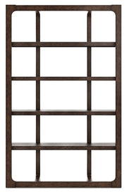 Breckington - Bookcase - Dark Brown - R&R Furniture Gallery (Fountain Valley, CA)