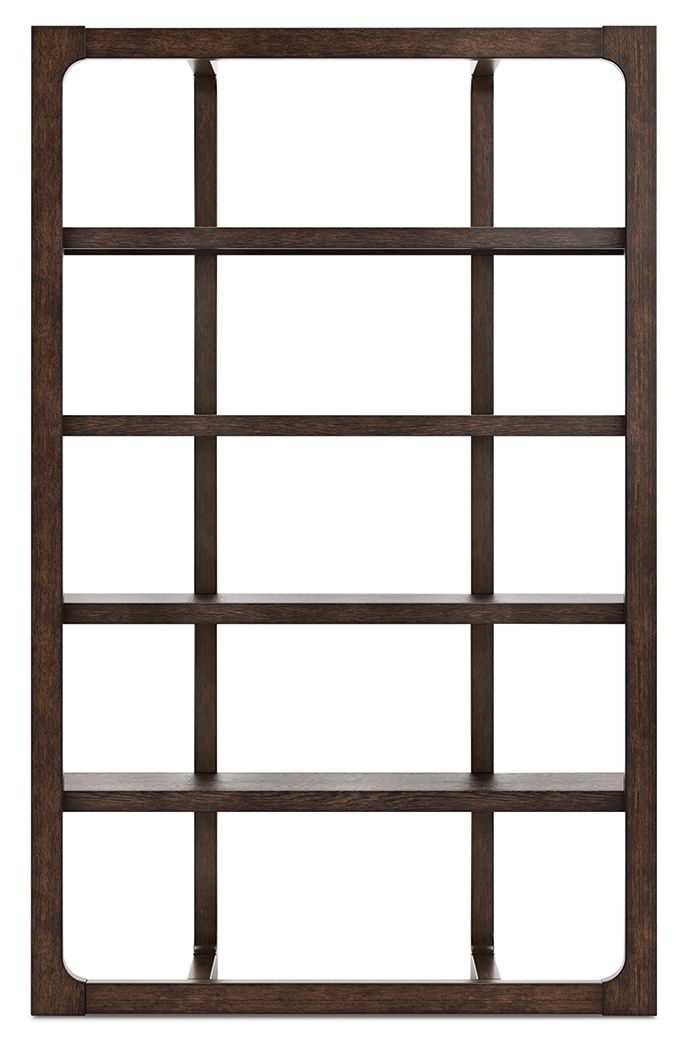 Breckington - Bookcase - Dark Brown - R&R Furniture Gallery (Fountain Valley, CA)