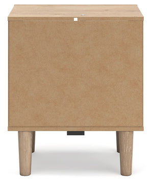 Cielden - One Drawer Night Stand - Two-Tone - R&R Furniture Gallery (Fountain Valley, CA)