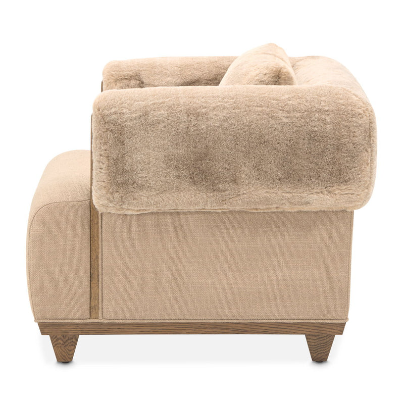 Portrait - Accent Chair - Toffee / Sienna Brown - R&R Furniture Gallery (Fountain Valley, CA)