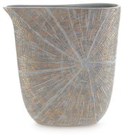 Signature Design by Ashley Ardenley vase, elegant ceramic vase with textured finish, ideal for decorative floral arrangements