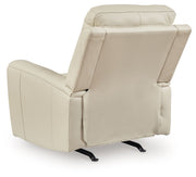 Dahlmoore - Power Rocker Recliner - Almond - R&R Furniture Gallery (Fountain Valley, CA)