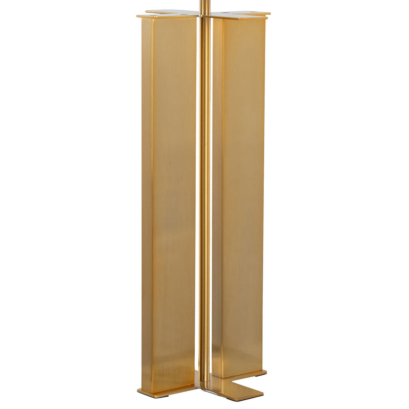 Lumi Source Cosmo contemporary table lamp with sleek design and soft illumination on a modern side table.