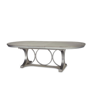 Eclipse - Oval Dining Table - Moonlight Gray - R&R Furniture Gallery (Fountain Valley, CA)