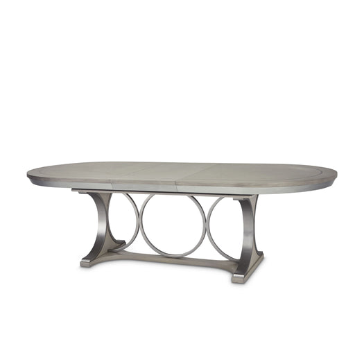 Eclipse - Oval Dining Table - Moonlight Gray - R&R Furniture Gallery (Fountain Valley, CA)
