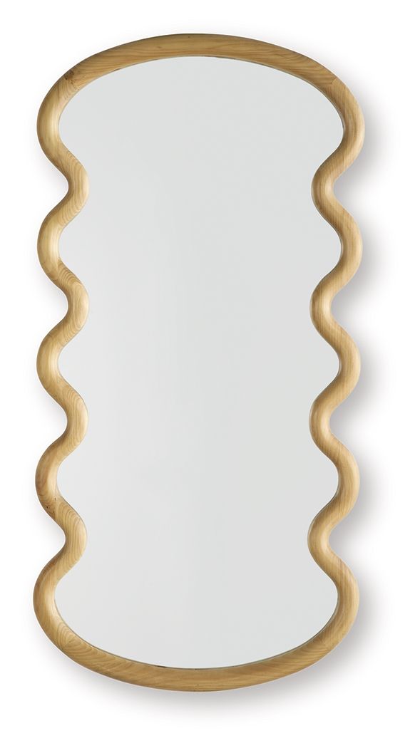 Serendis - Accent Mirror - Brown - R&R Furniture Gallery (Fountain Valley, CA)