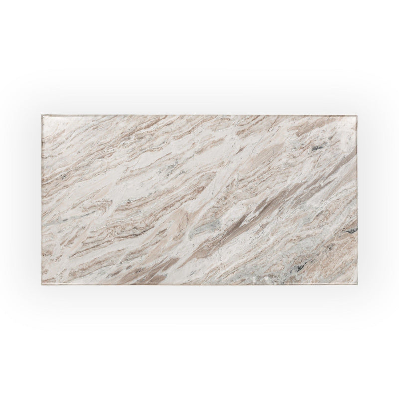 Bowman - Marble Rectangular Coffee Table - Rusty Gray - R&R Furniture Gallery (Fountain Valley, CA)