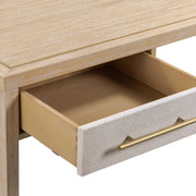 Hera - Executive Desk - Natural Washed - R&R Furniture Gallery (Fountain Valley, CA)