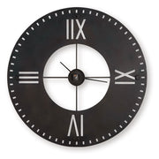 Lytle - Wall Clock - Antique Brown - R&R Furniture Gallery (Fountain Valley, CA)