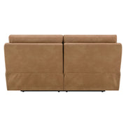 Chavis - Power Motion Loveseat With USB & Power Headrest - Brown - R&R Furniture Gallery (Fountain Valley, CA)