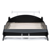 Race Car-Shaped Platform Bed With Wheels - R&R Furniture Gallery (Fountain Valley, CA)