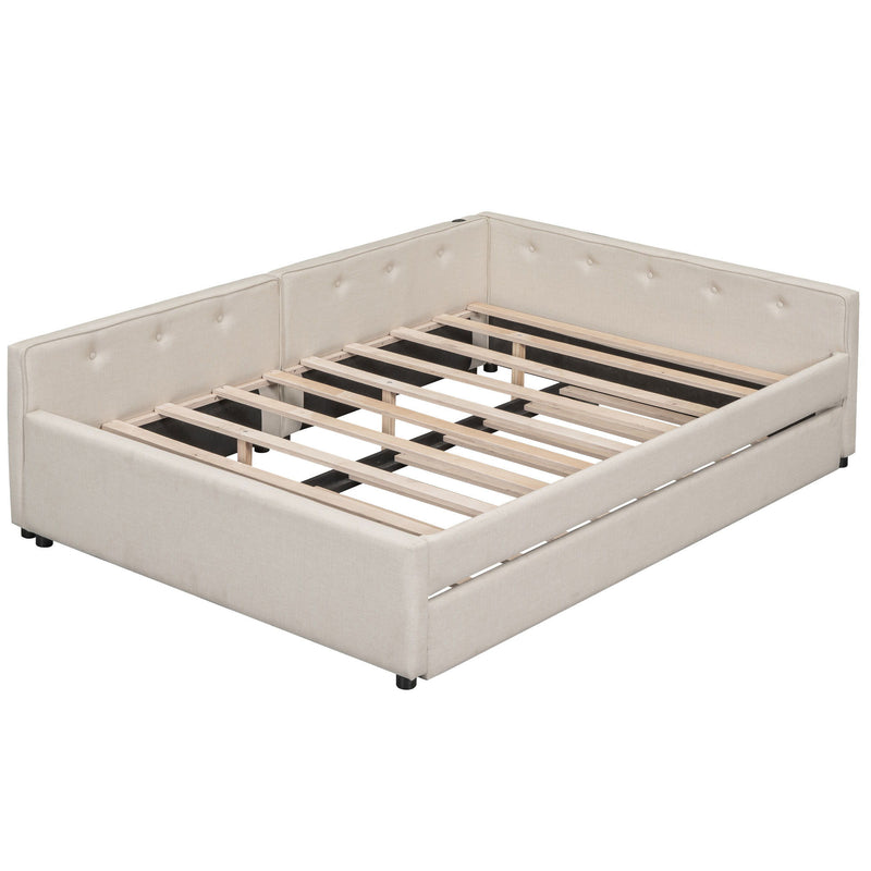 Platform Bed With USB Ports - R&R Furniture Gallery (Fountain Valley, CA)