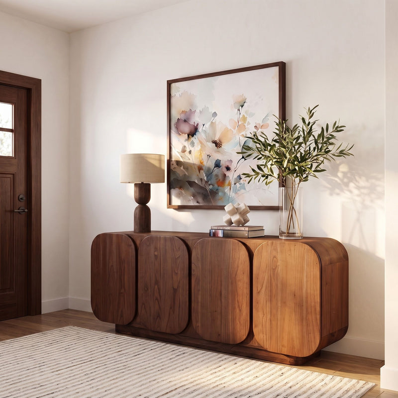 Downey - Sideboard - Medium Brown
