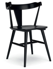 Gretlynn - Dining Room Side Chair (Set of 2) - Black - R&R Furniture Gallery (Fountain Valley, CA)