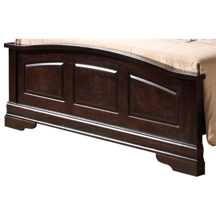 Panel Sleigh Bed Elegantly Crafted - R&R Furniture Gallery (Fountain Valley, CA)