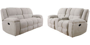 Buster - Manual Glider Reclining Sofa Set - R&R Furniture Gallery (Fountain Valley, CA)