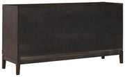 Burkhaus - Dining Room Server - Dark Brown - R&R Furniture Gallery (Fountain Valley, CA)