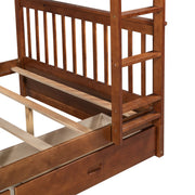 Bunk Bed With Ladders And 2 Storage Drawers - R&R Furniture Gallery (Fountain Valley, CA)