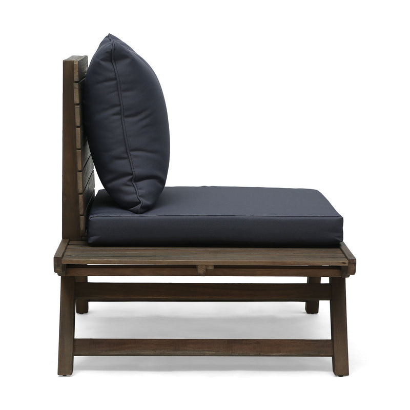 Sedona - Outdoor Club Chair With Slatted Design - R&R Furniture Gallery (Fountain Valley, CA)