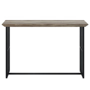 Zudora - Sofa Table - Antique Oak & Black - R&R Furniture Gallery (Fountain Valley, CA)