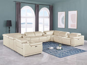 9762 - 12-Piece U Shaped Sectional Sofa With 4 Power Recliners - R&R Furniture Gallery (Fountain Valley, CA)