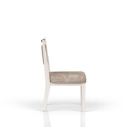 Rope Back Chair - Beige / Carmel - R&R Furniture Gallery (Fountain Valley, CA)