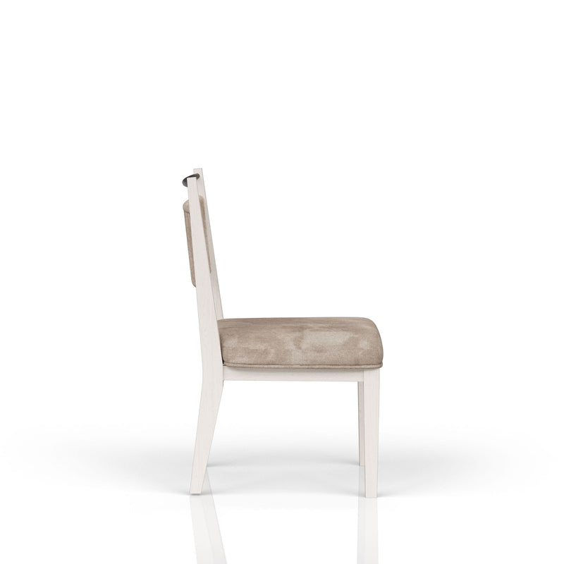Rope Back Chair - Beige / Carmel - R&R Furniture Gallery (Fountain Valley, CA)