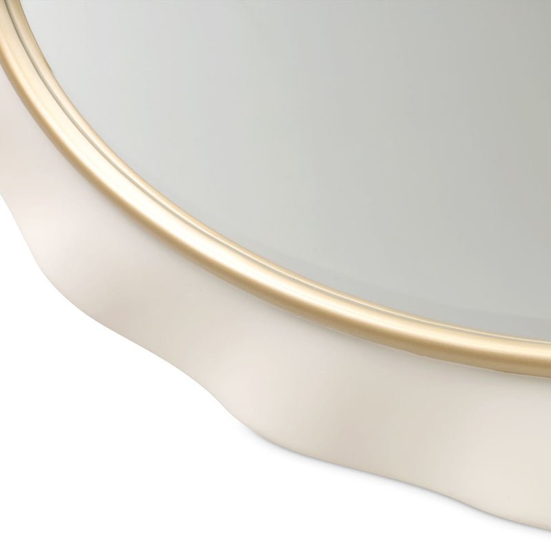La Terrazza - Wall Mirror - Creamy Pearl - R&R Furniture Gallery (Fountain Valley, CA)