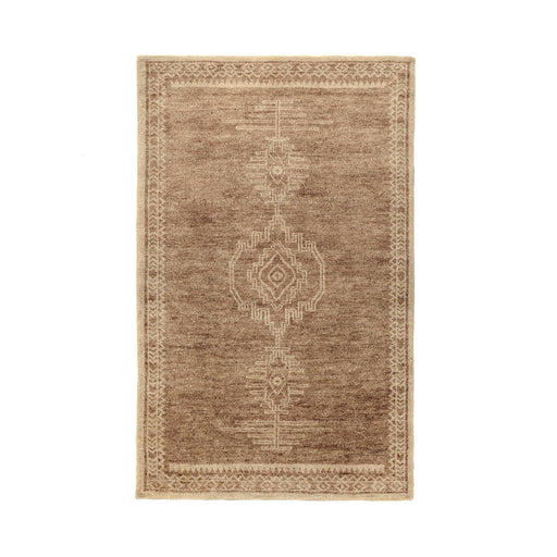Classic Home Luxor Cairo hand-knotted rug with intricate geometric patterns, showcasing rich colors and detailed craftsmanship.