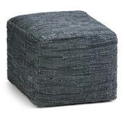 Fredrik - Handcrafted Square Pouf - R&R Furniture Gallery (Fountain Valley, CA)