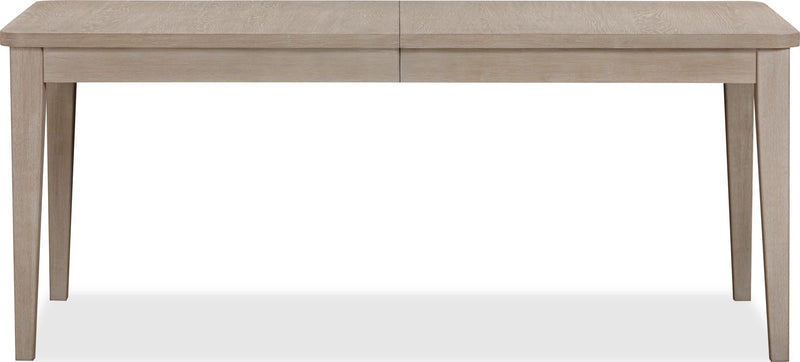 Camden Two Drawer Extendable Dining Table in Chai