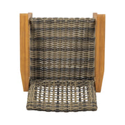 Outdoor Dining Chair Acacia Wood Frame (Set of 2) - R&R Furniture Gallery (Fountain Valley, CA)