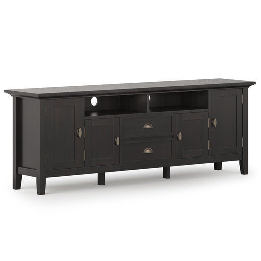 Redmond - TV Media Stand - Hickory Brown - R&R Furniture Gallery (Fountain Valley, CA)