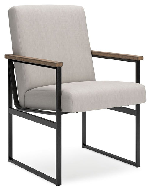 Montia - Home Office Desk Chair - Light Brown - R&R Furniture Gallery (Fountain Valley, CA)