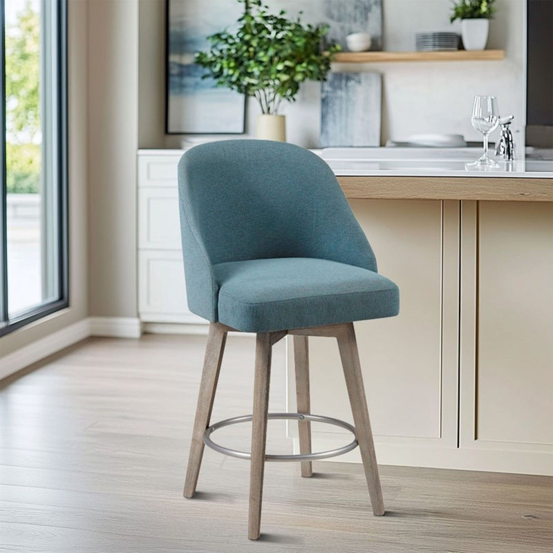 Pearce - Bar Stool With Swivel Seat - R&R Furniture Gallery (Fountain Valley, CA)