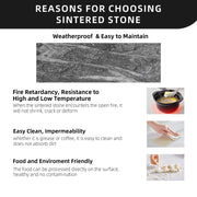 Modern Outdoor Patio Dining Set With Table And Chairs With Sunbrella Cushions - R&R Furniture Gallery (Fountain Valley, CA)