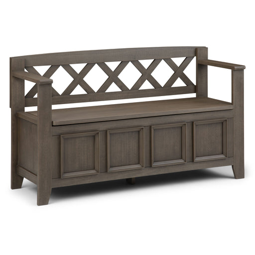 Amherst - Handcrafted Entryway Storage Bench - R&R Furniture Gallery (Fountain Valley, CA)