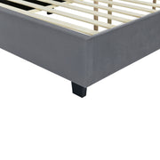 Upholstered Platform Bed With Big Headboard - R&R Furniture Gallery (Fountain Valley, CA)