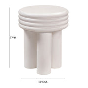 Delta - Concrete Side Table - R&R Furniture Gallery (Fountain Valley, CA)