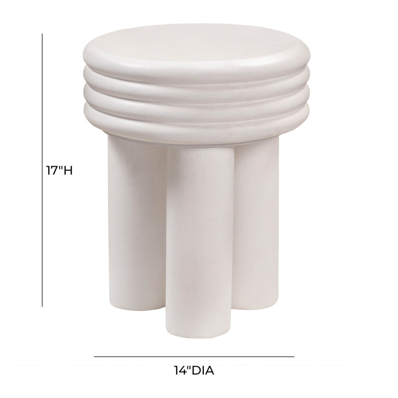 Delta - Concrete Side Table - R&R Furniture Gallery (Fountain Valley, CA)
