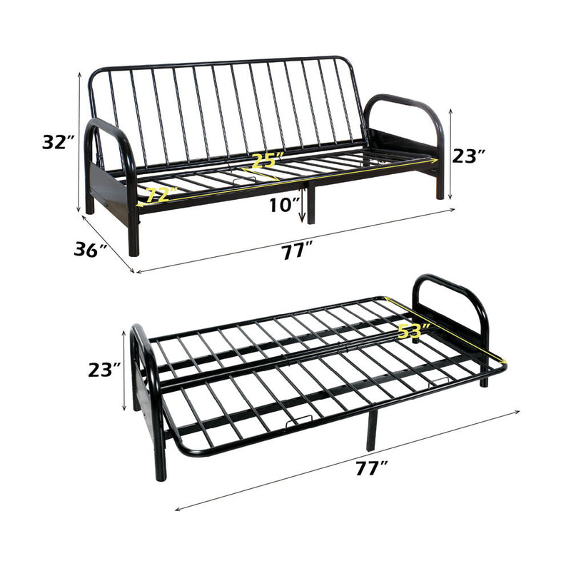 Alfonso - Adjustable Sofa Frame - Black - R&R Furniture Gallery (Fountain Valley, CA)